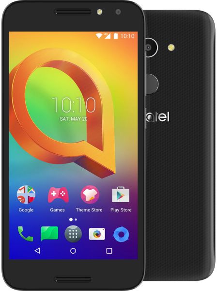 Alcatel A3 5046U Dual SIM - 16GB, 2GB RAM, 4G LTE, Prime Black